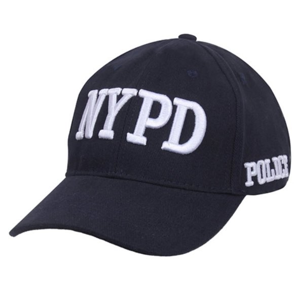 NYPD Accessories - Navy NYPD with White Lettering Hat baseball cap unisex NWT